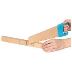 Säge Und Holzbausteine Mit Klettverbindung (goki 58377) -Spielzeugverkauf 58377 saege holzbausteine klett