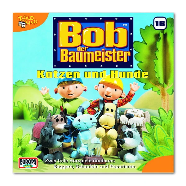 CD Bob Der Baumeister: Katzen Und Hunde (16) 1 CD Bob Der Baumeister: Katzen Und Hunde (16)