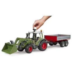 BRUDER 02182 - Fendt Vario 211 Mit Frontlader Und Bordwandanhänger 5 BRUDER 02182 - Fendt Vario 211 Mit Frontlader Und Bordwandanhänger -Spielzeugverkauf bruder 02182 traktor fendt vario 211 frontlader anhaenger