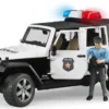 BRUDER 02526 - JEEP Wrangler Rubicon Polizeifahrzeug