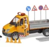 BRUDER 02537 - MB Sprinter Kommunal Mit Fahrer Und Zubehör