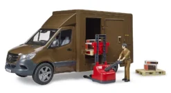 BRUDER 02678 - MB Sprinter UPS Mit Fahrer Und Zubehör -Spielzeugverkauf bruder 02678 mb sprinter upsmkwjyrxkmh1fc