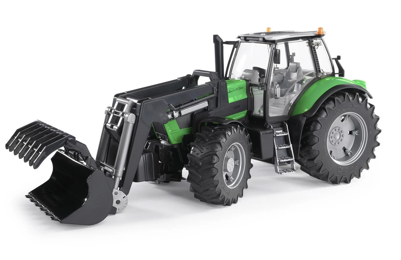 BRUDER 03081 - Deutz Agrotron X720 Mit Frontlader 1 BRUDER 03081 - Deutz Agrotron X720 Mit Frontlader