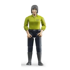 Bruder Bworld 60405 - Frau Mit Hellem Hauttyp Und Dunkelblauer Hose