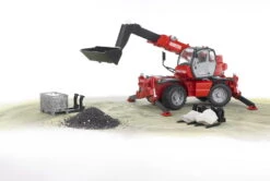 BRUDER 02129 - Manitou Teleskoplader MRT 2150 -Spielzeugverkauf bruder 02129 manitou