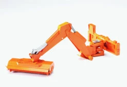 BRUDER 02584 - Strassenböschungs-Mulchmäher