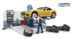Bworld 62110 - PKW-Werkstatt Mit Figur (Bruder) -Spielzeugverkauf bworld 62110 pkw werkstatt mit figur bruder