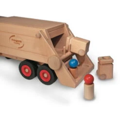 Fagus Müllkipper (10-66) Holzspielzeug -Spielzeugverkauf fagus mllkipper 1066