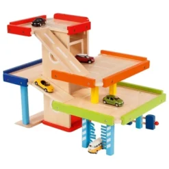 Parkhaus Aus Holz (goki 53821)