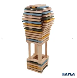 Kapla 120er Box - Hellblau Gelb Grün -Spielzeugverkauf kapla 120 box blau gelb gruen