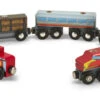 Melissa & Doug Holzeisenbahn - Loks Und Waggons