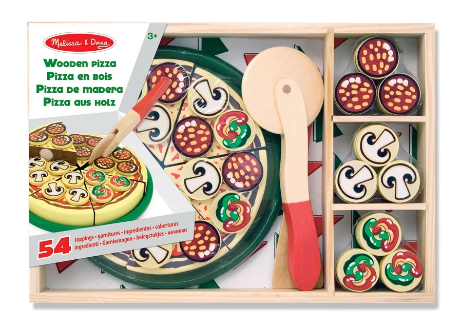 Melissa & Doug Pizza Aus Holz 2 Melissa & Doug Pizza Aus Holz – Bild 2