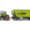 SIKU 1949 - Claas Traktor Mit Frontlader Dolly Und Muldenkipper 1:50