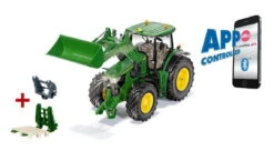 SIKU R/C 6792 - John Deere 7310R Mit Frontlader - Bluetooth App Steuerung