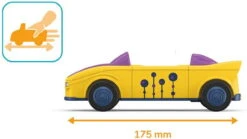 SIKU 0104 - Toddys - Zoe Zoomy - Auto Gelb Lila