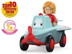 SIKU 0108 - Toddys - Paula Pretty - Flugzeug Auto Blaugrau Rot -Spielzeugverkauf toddies 0108 paula pretty