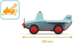 SIKU 0108 - Toddys - Paula Pretty - Flugzeug Auto Blaugrau Rot -Spielzeugverkauf toddies 0108 pretty