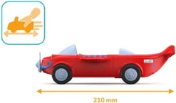 SIKU 0116 - Toddys - Leo Loopy - Flugzeug Auto Rot Hellblau -Spielzeugverkauf toddies 0116 loopy