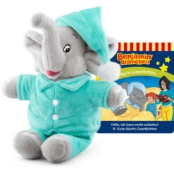 Tonies - Benjamin Blümchen Plüsch - Gute Nacht Geschichten - Hörspiel -Spielzeugverkauf tonies benjamin pluesch